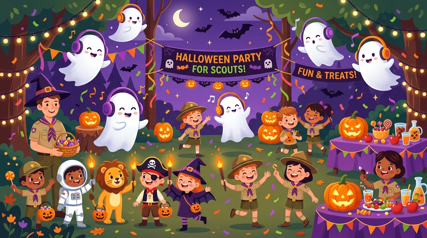 Halloween Party for Scouts