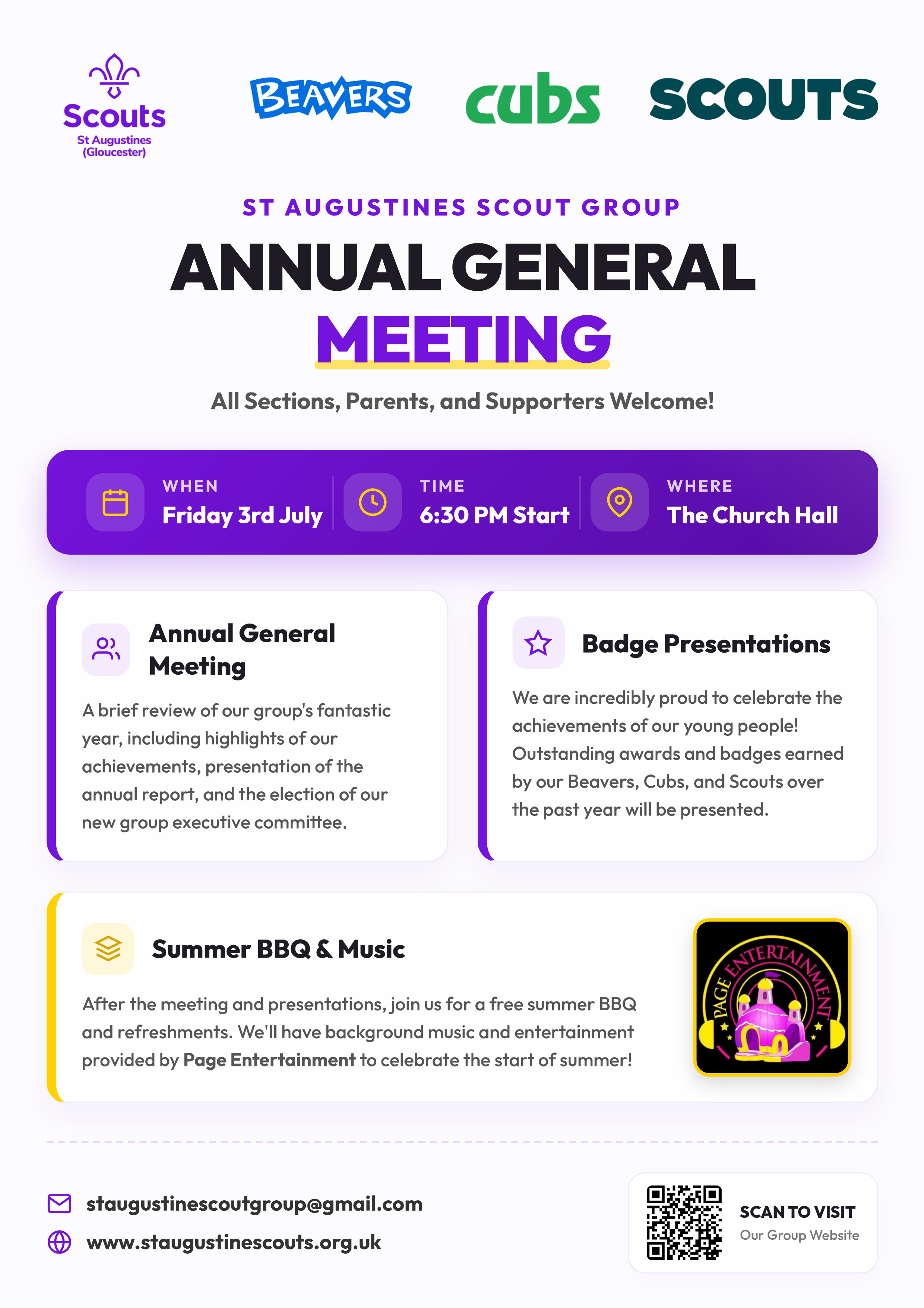 AGM & Presentation Evening Poster
