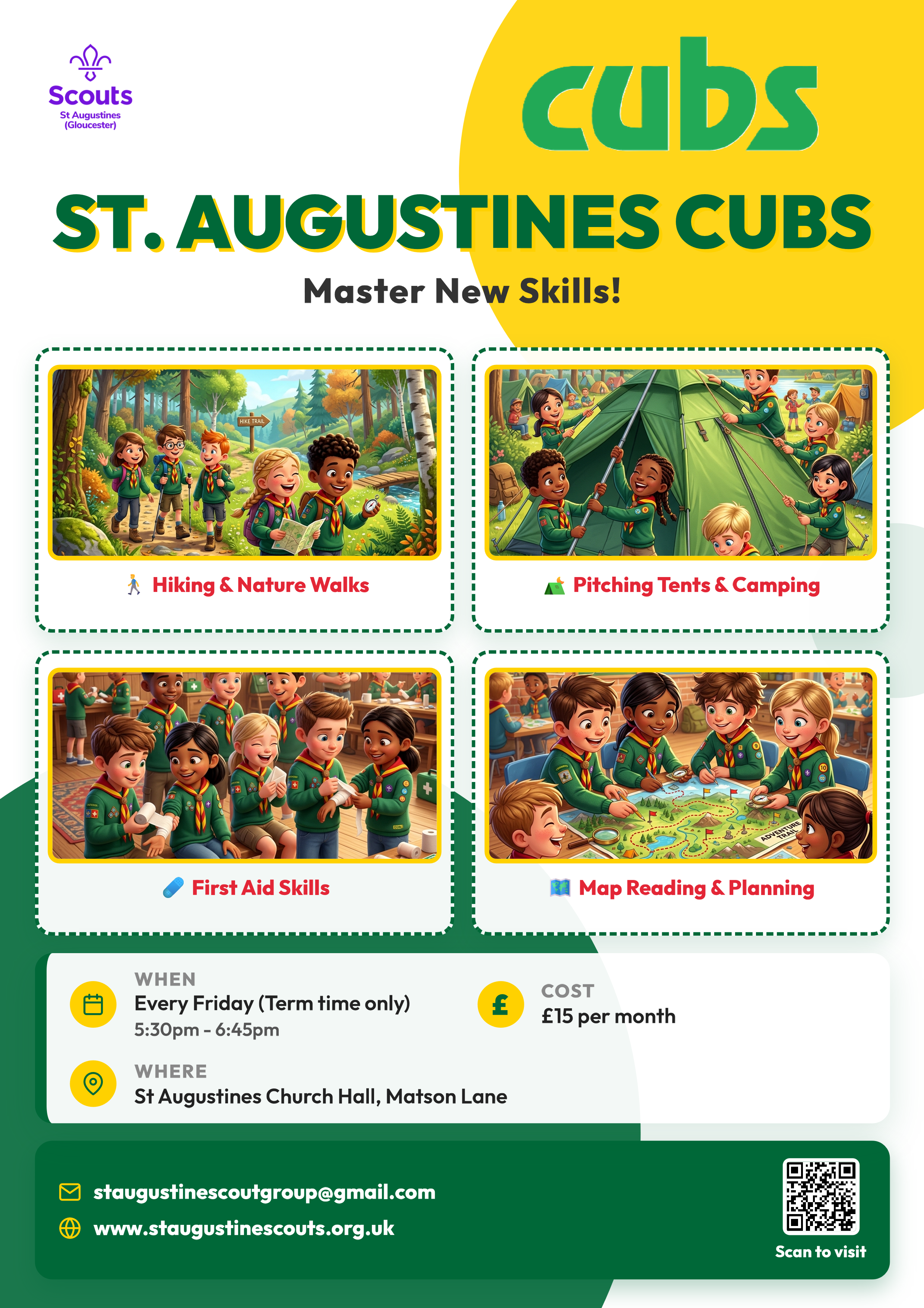 St Augustines Cubs Poster