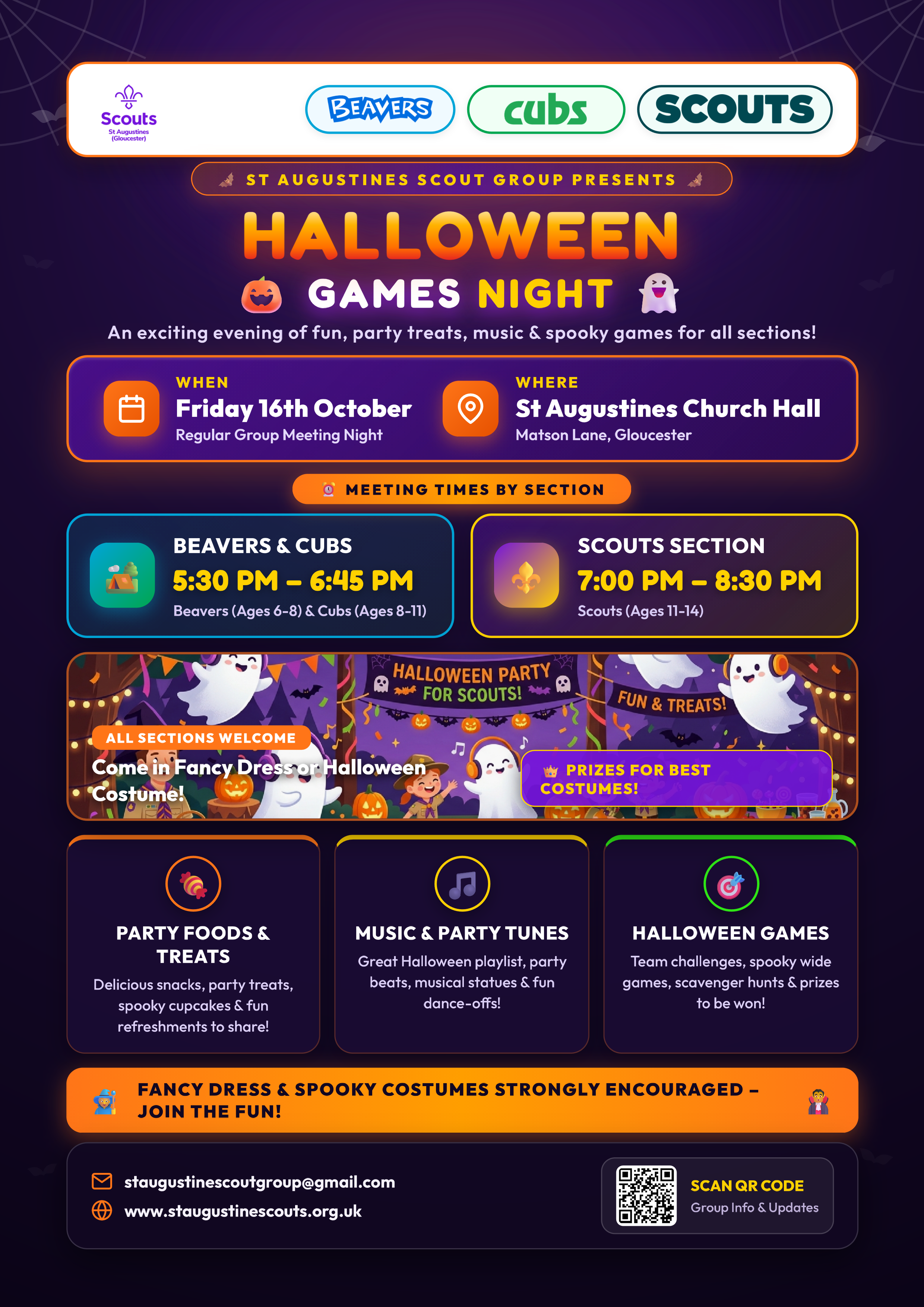 Halloween Party Poster
